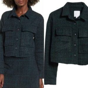 Leith Tweed Cropped Jacket